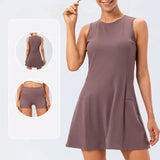 Vega Yoga Dress + Shorts