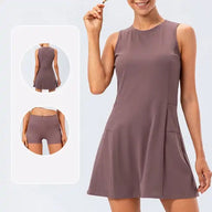 Vega Yoga Dress + Shorts