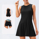 Vega Yoga Dress + Shorts